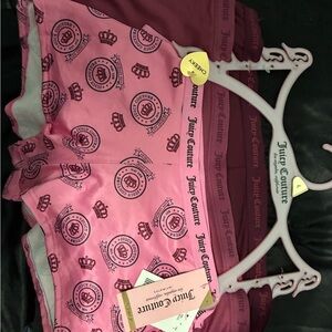 Juicy Couture Pink Logo Shorts